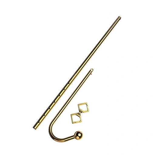LOCKINK Golden Set Adjustable 3867 Anal AllNight Hook 0403